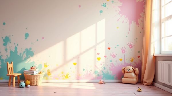 La couleur revient sur les murs, et pas seulement chez les enfants