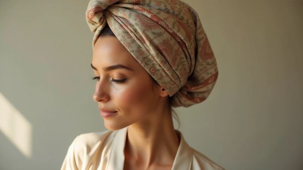 Optez pour un turban chimio élégant et confortable