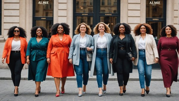 Mode inclusive : vêtements pour femme grande taille chez almé paris